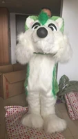 plush dog mascot costume long furry fursuit cosplay party game costume advertising carnival suit cosplay bodysuit