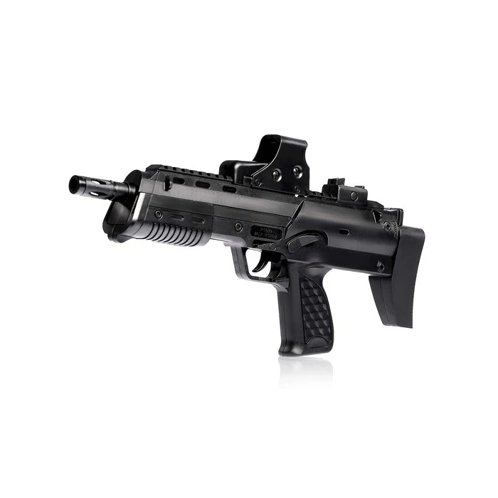 Автомат пневматический МП7 с лазером|Игрушечное оружие| |