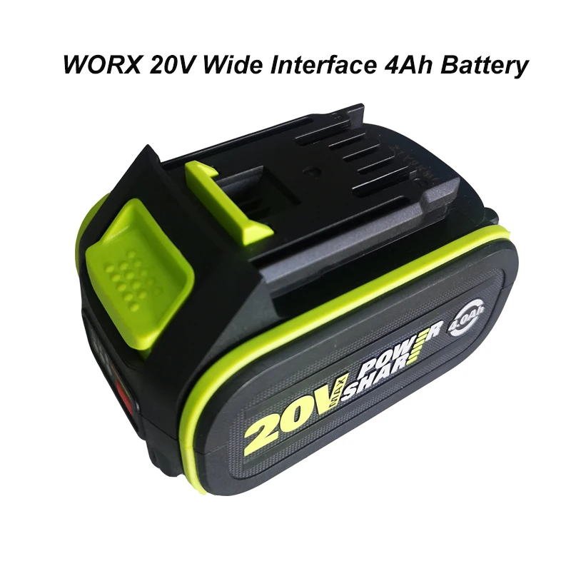 Оригинальный литий-ионный аккумулятор WORX Green 12 В 2 Ач/20 в 4 Ач подходит для всех