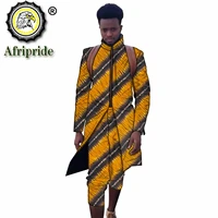 african suit for men dashiki printed long jacket and breeches 2 piece outfits african clothes slim fit outwear coats s2016048