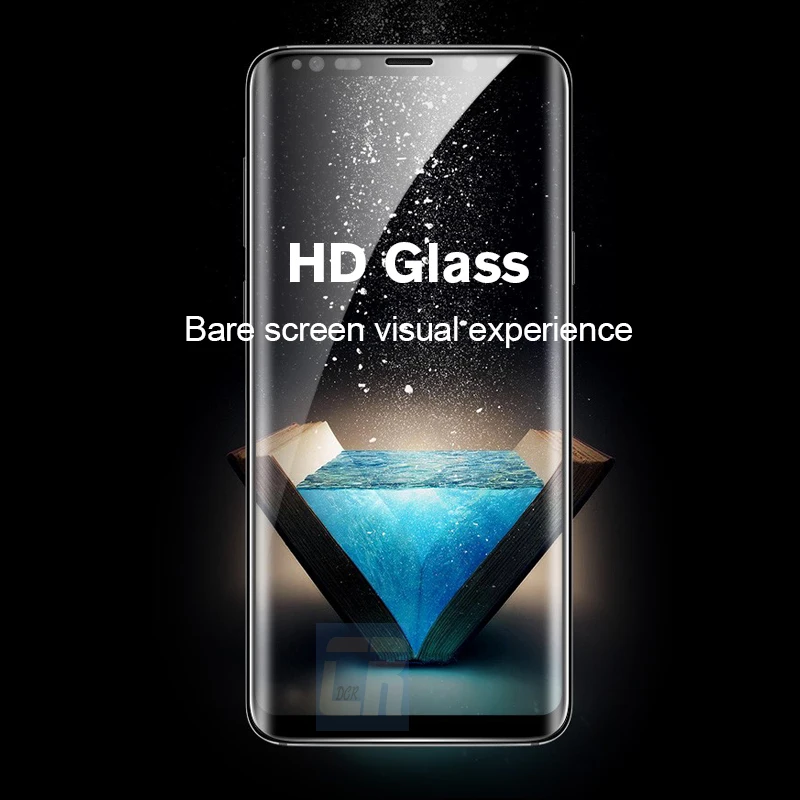 Закаленное стекло 6D с изогнутыми краями для Samsung Galaxy Note 8 9 10 Pro Защита экрана S8 S9 S10