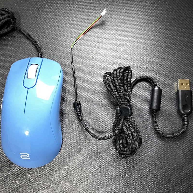 Гибкий игровой Паракорд Мышь кабель для компьютера Logitech G502 G403 G Pro G302 ZOWIE EC1 2B S1 S2 Fk2b