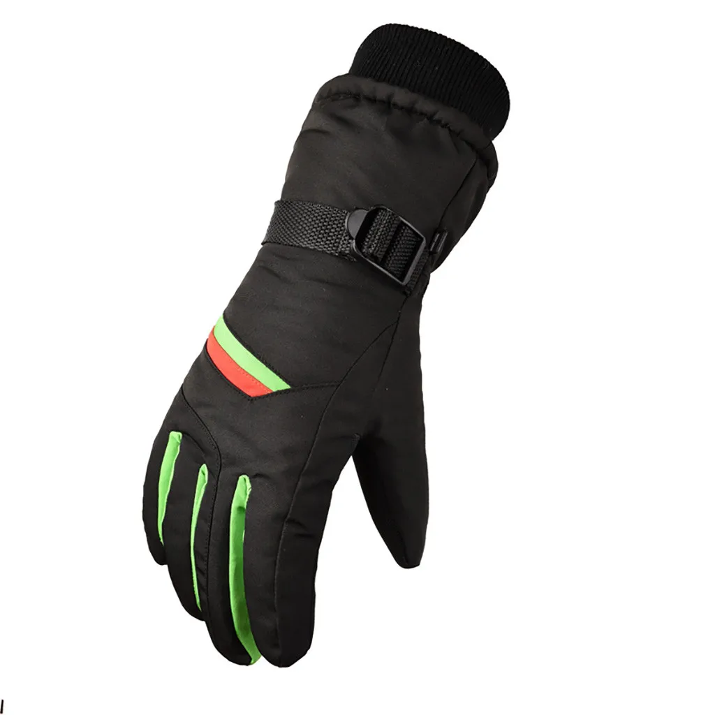 Мужские зимние теплые перчатки водонепроницаемые мотоциклетные велосипедные