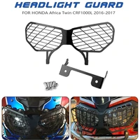 motorcycle headlight headlamp grille headlight grille guard cover protector for honda africa twin crf1000l crf 1000 l 2016 2017