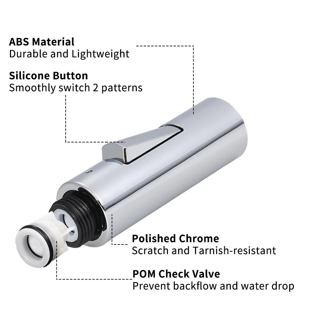 Горячий выдвижной кухонный кран насадка матовый никелевый распылительной