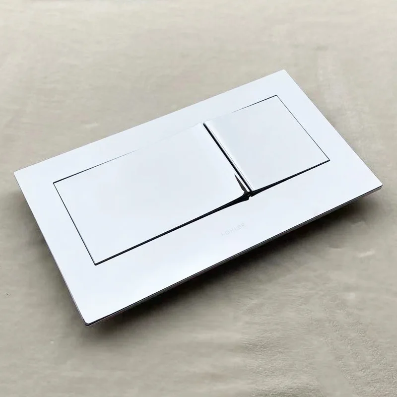 Туалет в стену скрытый резервуар для воды механическая панель с двойным прессом