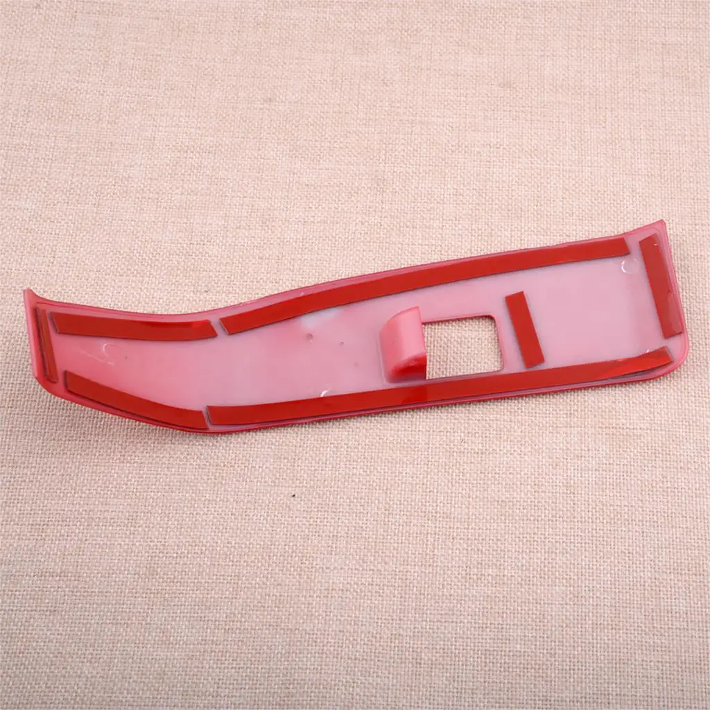 

2Pcs/Set LHD Car Rear Red Door Armrest Window Lift Switch Buttons Cover Fit For Toyota Tacoma 2016 2017 2018 2019 2020