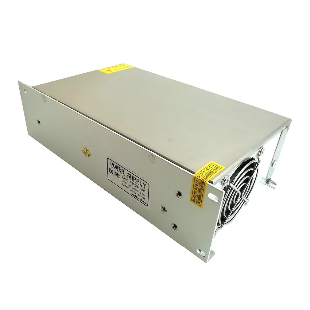 DC 48V 25A 1200W LED Driver Switching Power Supply Adapter Monitor power supply Industrial Transformer Outdoor | Электроника