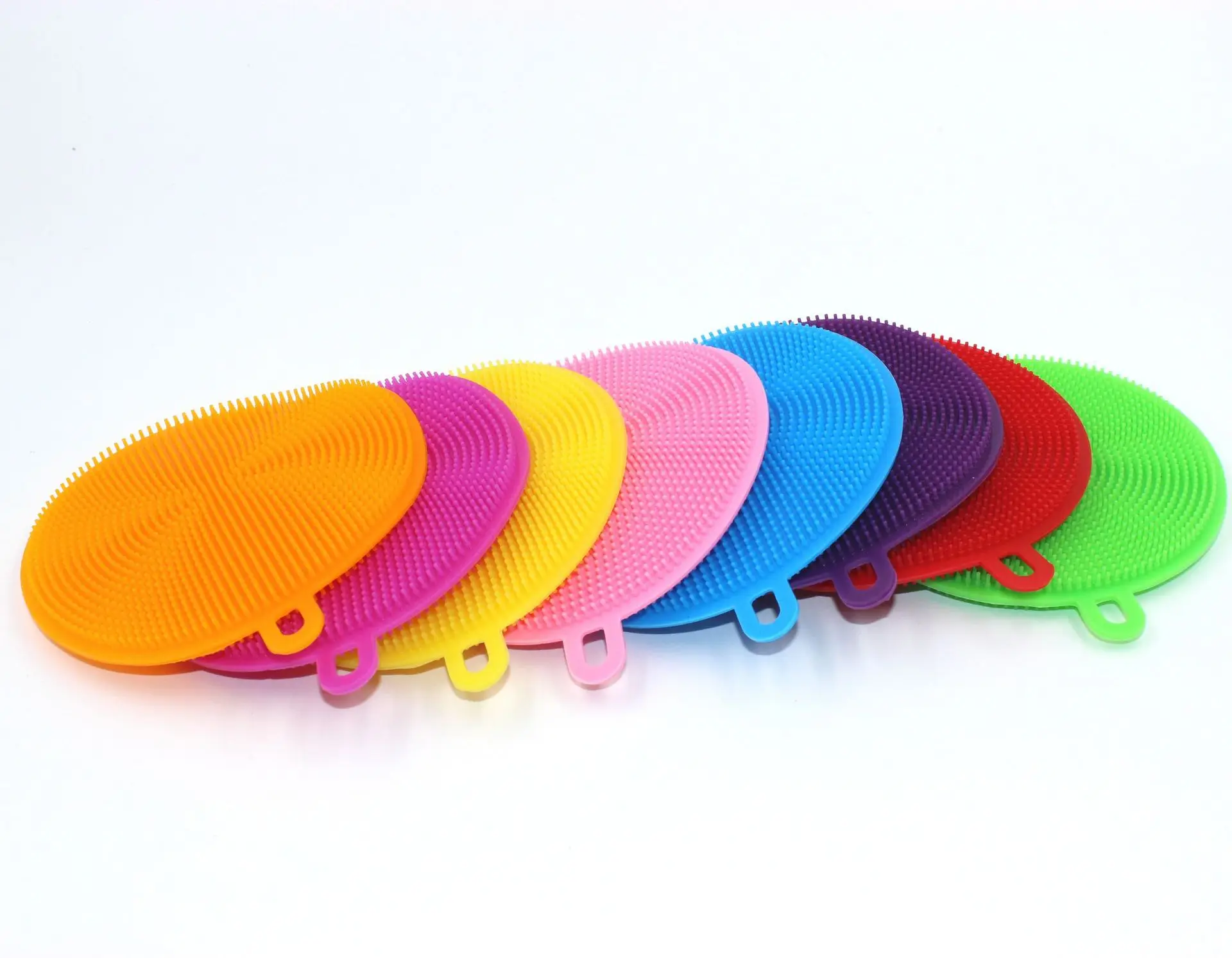 Силикагелевые щетки для мытья посуды горячая Распродажа многофункциональная