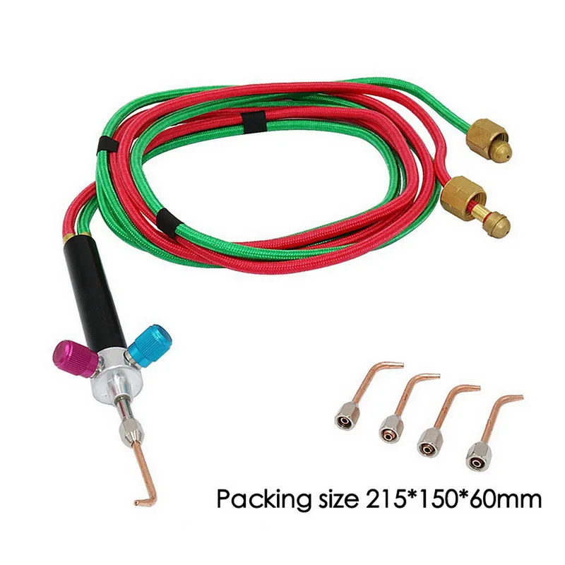 

Mini Gas Little Torch Welding Soldering Kit Oxygen Acetylene Gun Welding Platinum Metal Stainless Steel Welding Soldering Tool