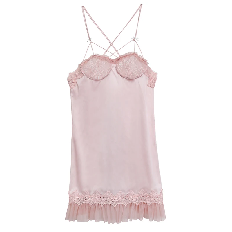 Новинка сексуальная ночная рубашка с бабочкой и ласточкиным хвостом