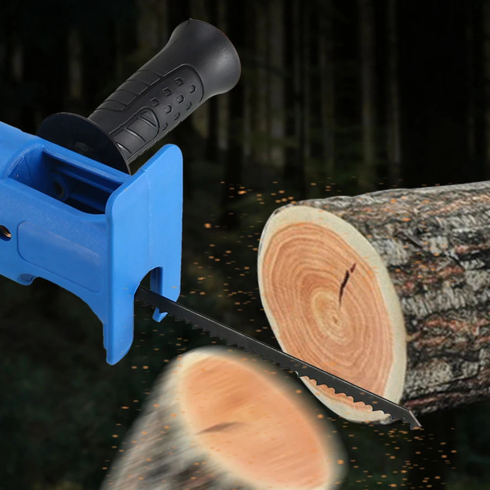 

Reciprocating Saw Jig Saw Metal File Attachment For Electric Drill Wood Cutting Of High-quality ABS Plastic + Metal