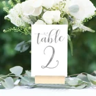 Акриловый знак с деревянной подставкой, таблицы из розового золота, искусственные, деревенские таблицы, таблицы из фольги