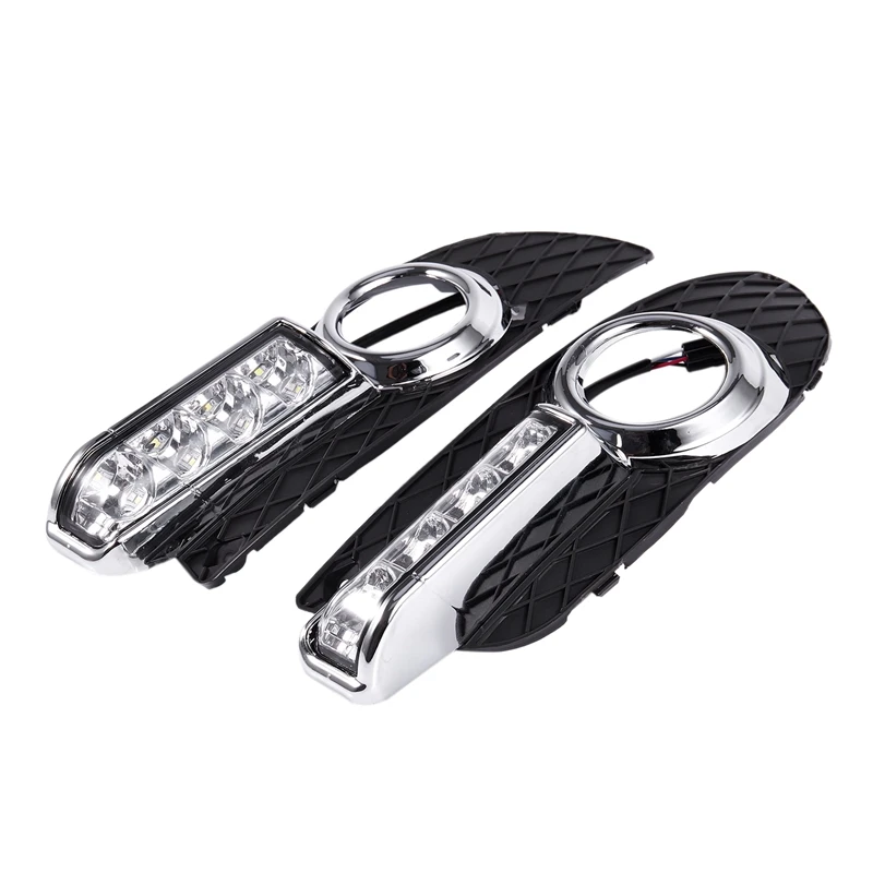 Светодиодные дневные ходовые огни светильник противотуманная фара автомобиля 12V