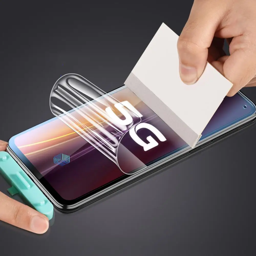 2 шт. 15D мягкая Передняя и задняя нано защитная пленка для VIVO IQOO 3 5G HD Гидрогелевая