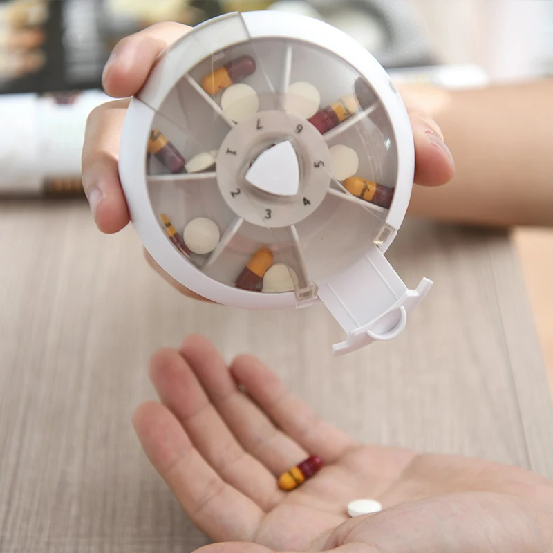 Коробка для лекарств в японском стиле портативная мини-коробка хранения