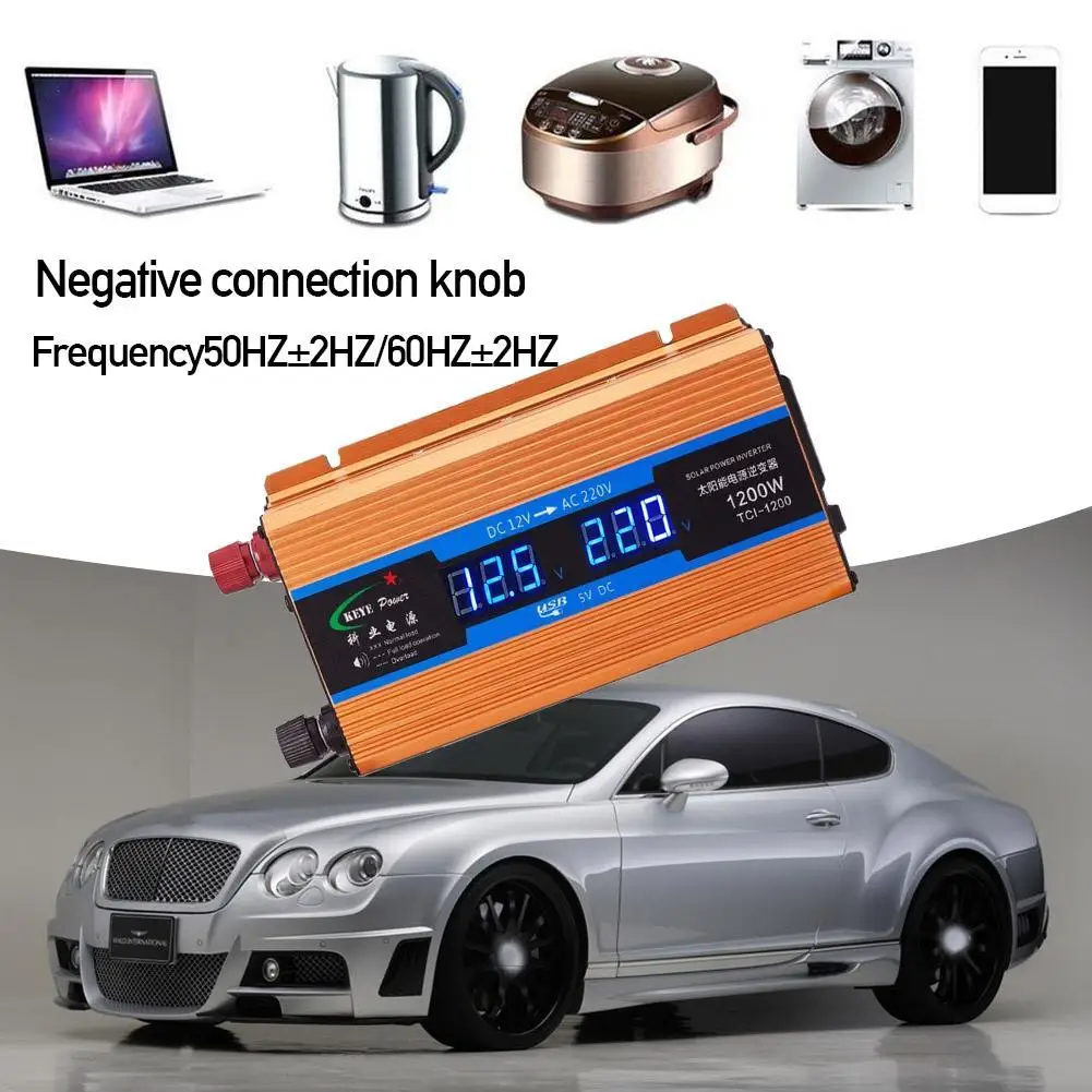 

DC 24V To AC 220V 250W/500W/750W/1000W Portable Car Power Inverter Charger Converter Adapter Universal EU Socket Auto Accessory