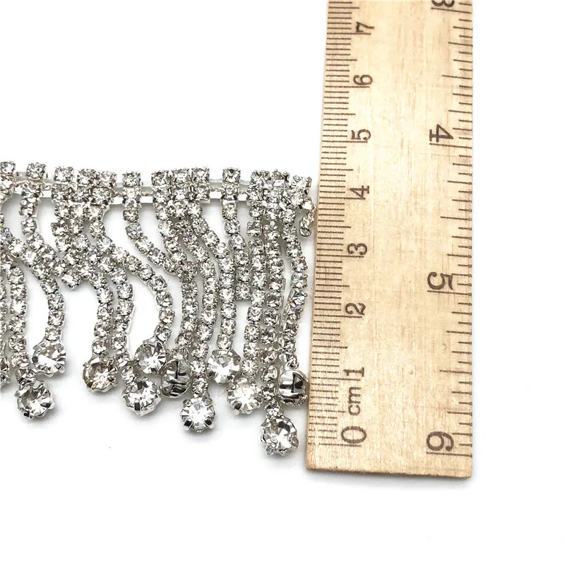 1 ярдовый стакан отделка стразами для одежды с украшением в виде кристаллов обувь