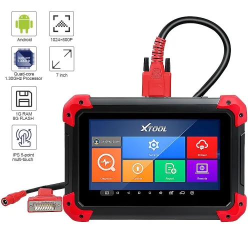 Программатор ключей XTOOL X100 PAD с регулировкой калибровки и другими специальными
