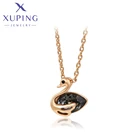 Xuping модные ювелирные изделия, новые Очаровательные Кристаллы, ожерелье с кулоном золотого цвета A00491359