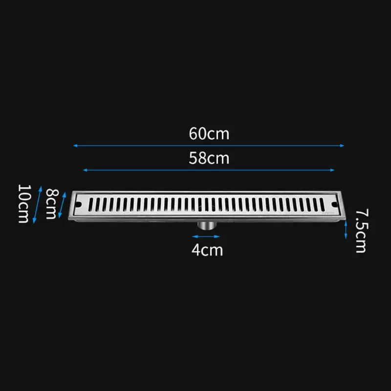 1 комплект сток в полу из нержавеющей стали дренажная Крышка для душа R9JF |