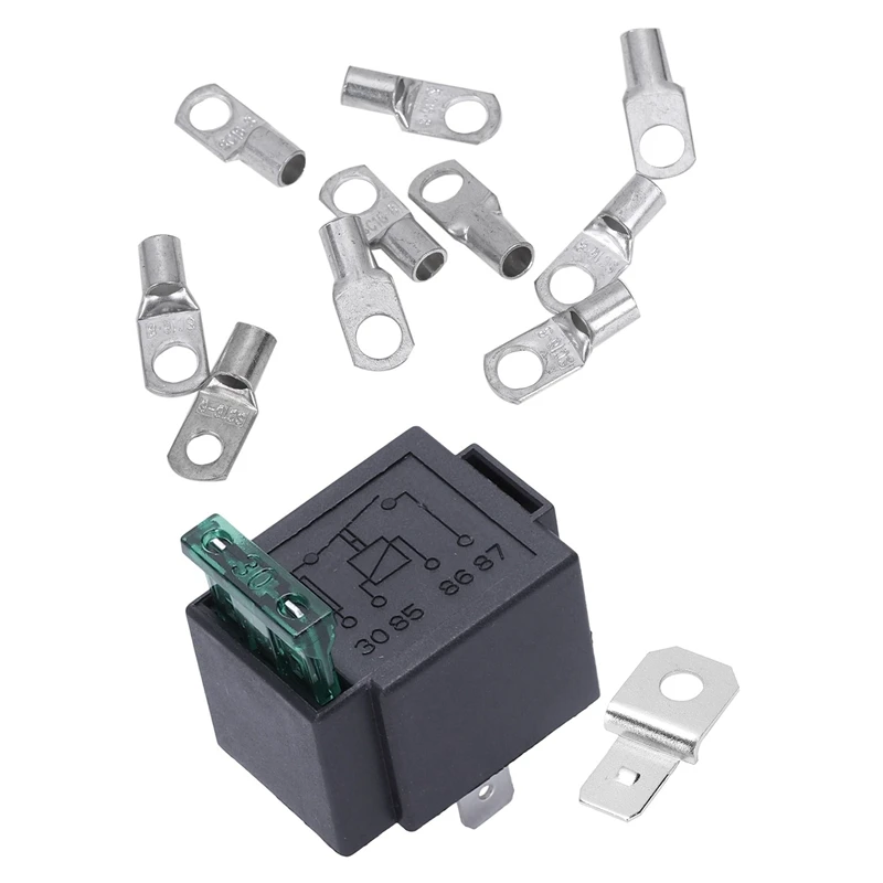 1 плавленое переключатель вкл./выкл. автомобильное реле 12 в 30 А 4-контактное