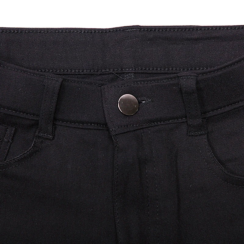 GLO-STORY повседневные однотонные женские леггинсы на молнии с карманом и пуговицами