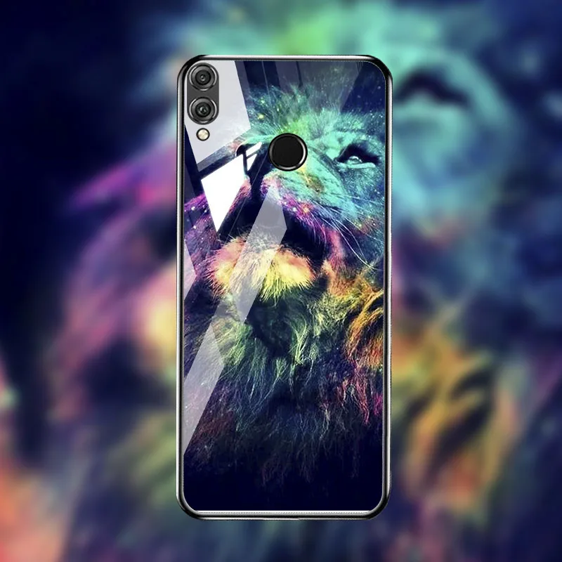 B103 Чехол из закаленного стекла для huawei Honor 8X, чехол для huawei Honor 10i 9 Lite 20s P20 Lite P30 Pro mate 20 Pro, защитный чехол - Цвет: B103