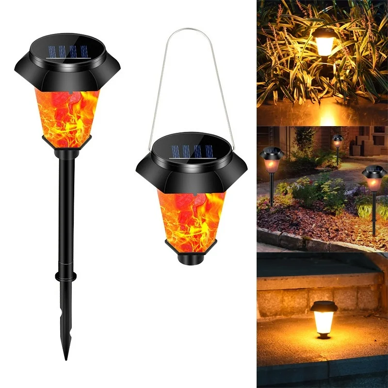 Уличный светодиодный садовый светильник на солнечной батарее беспроводной ный