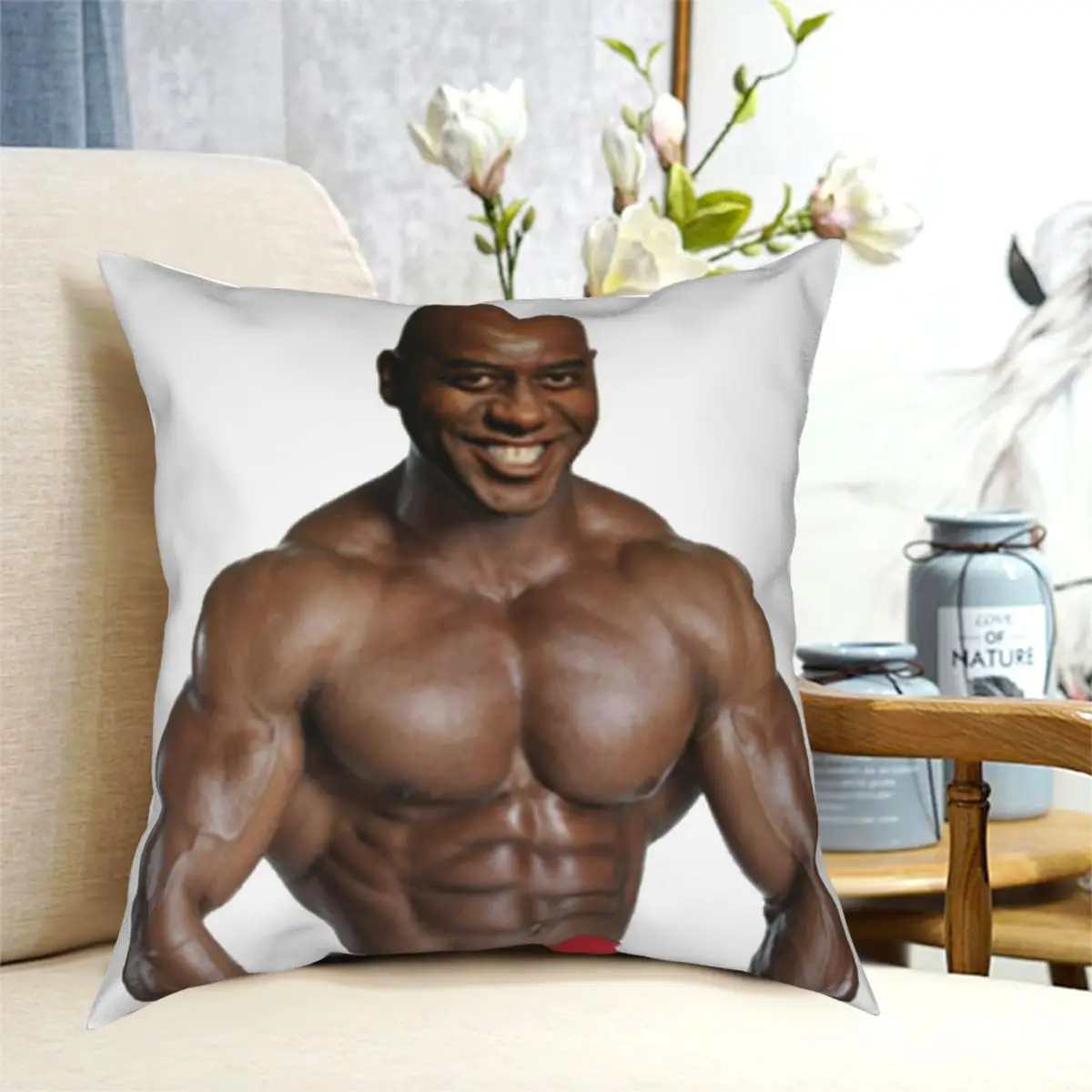 

Ainsley Harriott Square Pillowcase Polyester Creative Decor Throw Pillow Case Bed Cushion Cover 18"