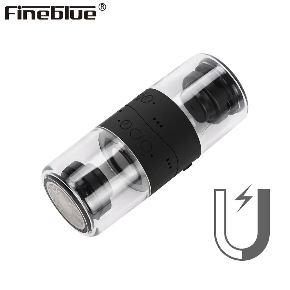 Fineblue MK22 наушники вкладыши TWS с мини Беспроводной Bluetooth Динамик музыкальный центр 4