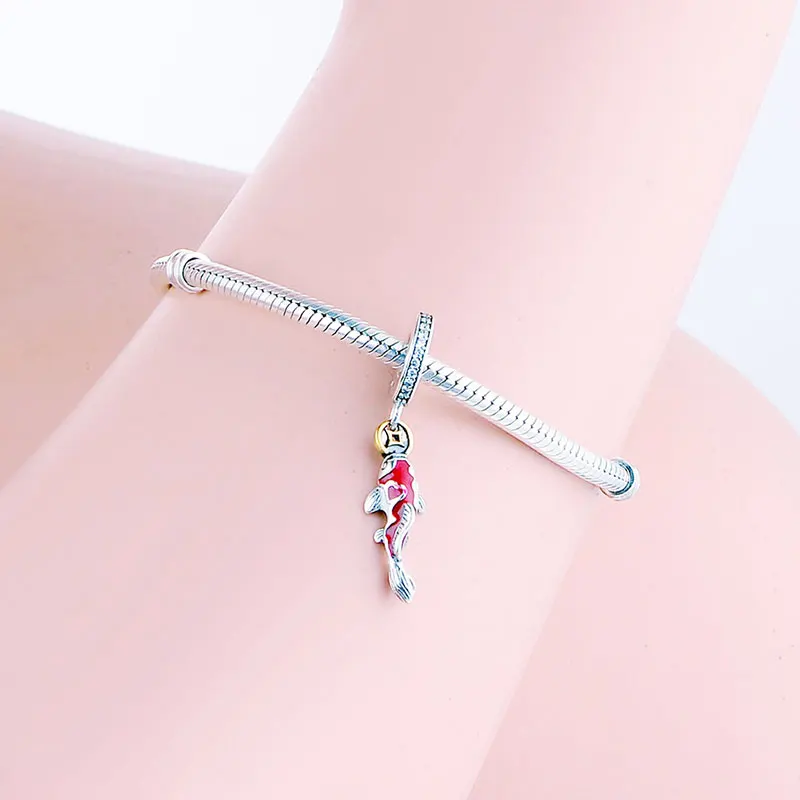 Подходит для оригинального ожерелья браслета Pan с подвеской из серебра 925 пробы