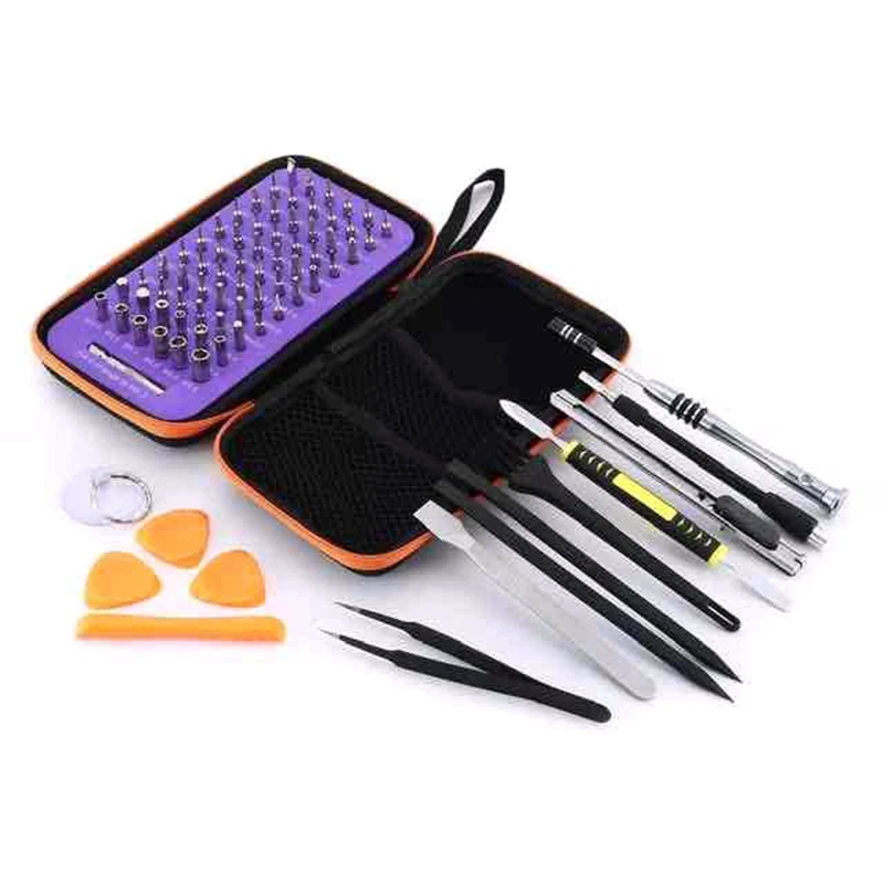 

83 in 1 Screwdriver Set Multi Computer PC Mobile Phone Device Model Airplane Repair Hand Home Tools Bag Bag Kit