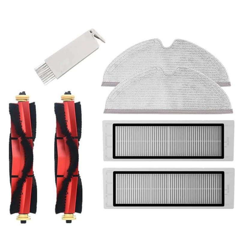 

for Xiaomi Vacuum Cleaner Accessories Roborock S6 S60 S65 S5 S50 E35 S55 Main Brush,HEPA Filter,Cleaning Cloth,Parts