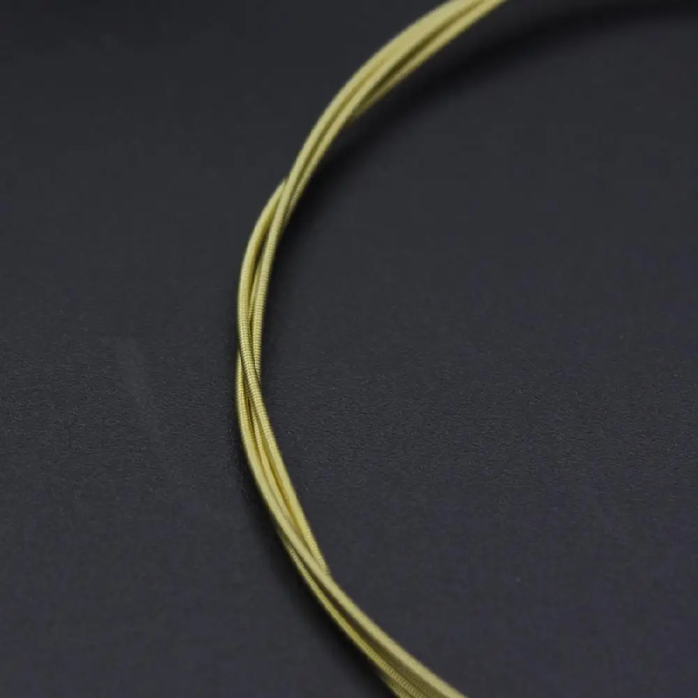 

IRIN A600 6 Pcs Brass Guitar String Set for For Acoustic Folk Guitar Classic Guitar String