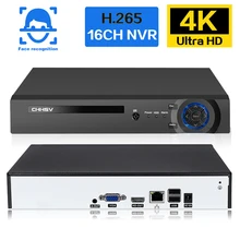 H.265 16 Channels NVR 4K IP Network Camera Video Recorder NVR 16CH Motion Detection CCTV Video Surveillance Recorder XMEYE