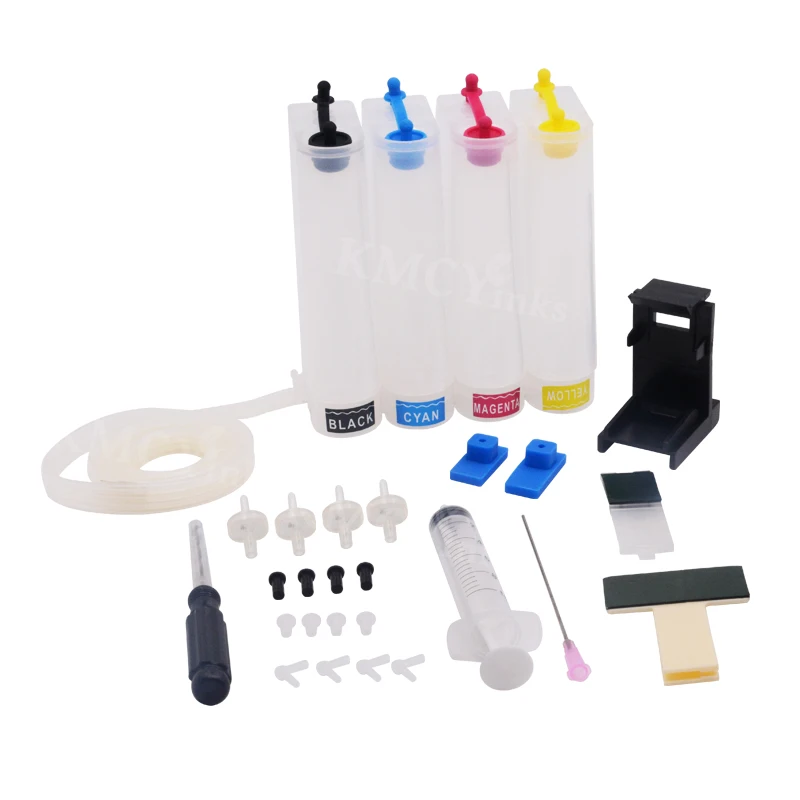 Чернильная система KMCYinks DIY ciss для HP 302 XL чернильный картридж принтера Deskjet 1110 1111 1112