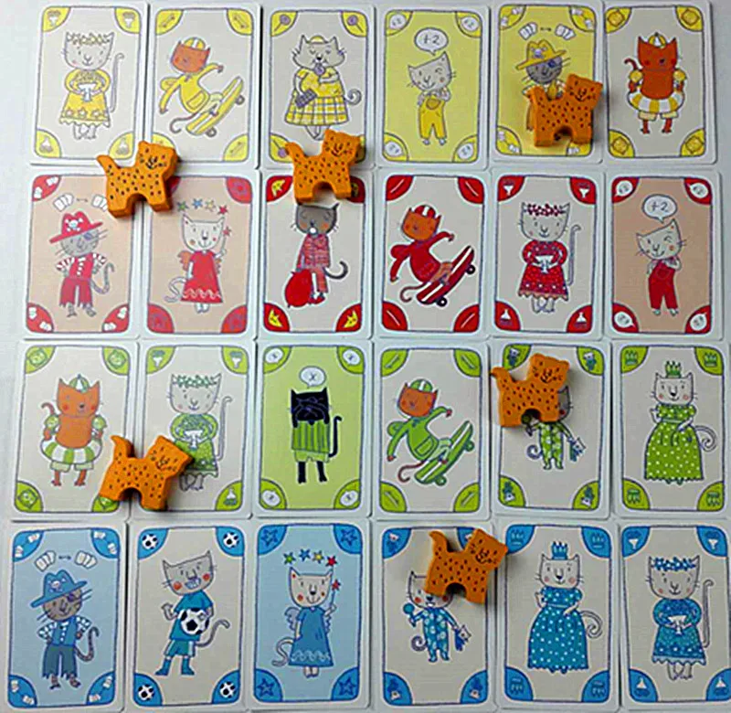 

Mad cat meow card table game parent-child game