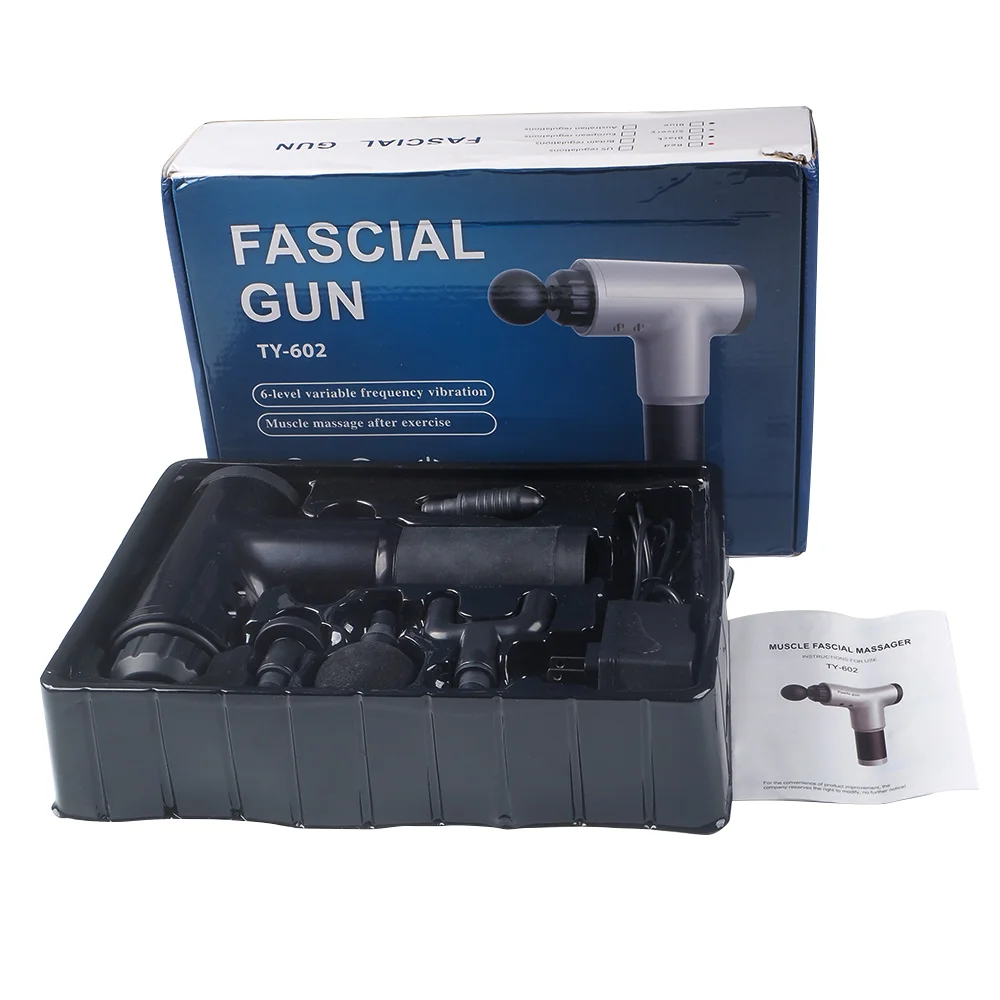 

Electric Massage Gun Portable Muscle Stimulator Relaxation Massager Vibration Fascial Gun Fitness Equipment For Male Female