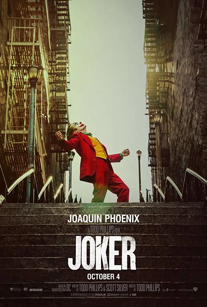Белый Фильм Джокер Шелковый плакат Джокер фильм шелковая Живопись Декоративная Настенная живопись 24x36 дюймов - Цвет: Белый