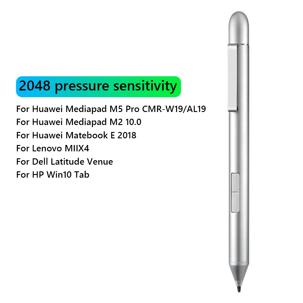 

Активный стилус для Huawei Mediapad M5 Pro/Mediapad M2 2021/Lenovo MIIX4 10,0, стилус для сенсорного экрана, новинка 2048