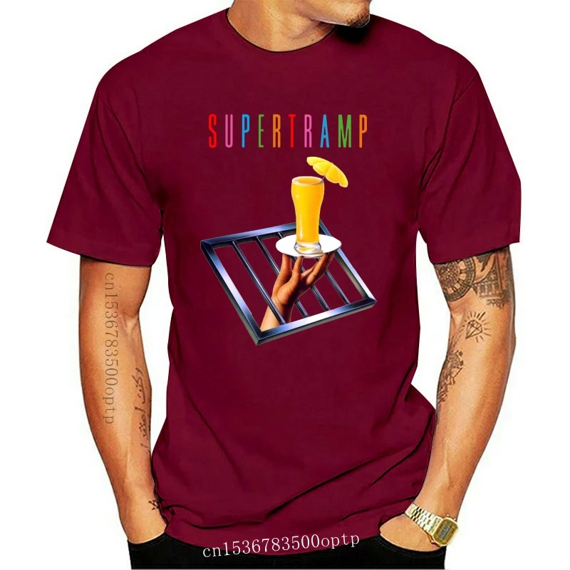 

New SUPERTRAMP WHITE T SHIRT SUBLIMATION