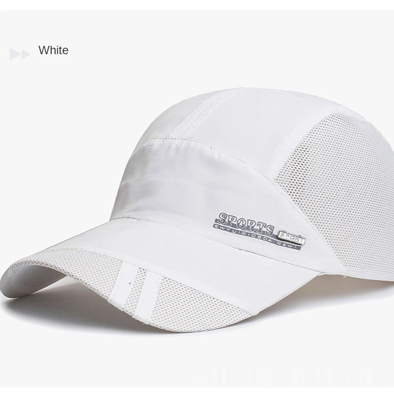 

1pcs Sun Hat Golf Tennis Running Hiking Camping Baseball Cap Unisex Summer Solid Thin Mesh Portable Quick Dry Breathable