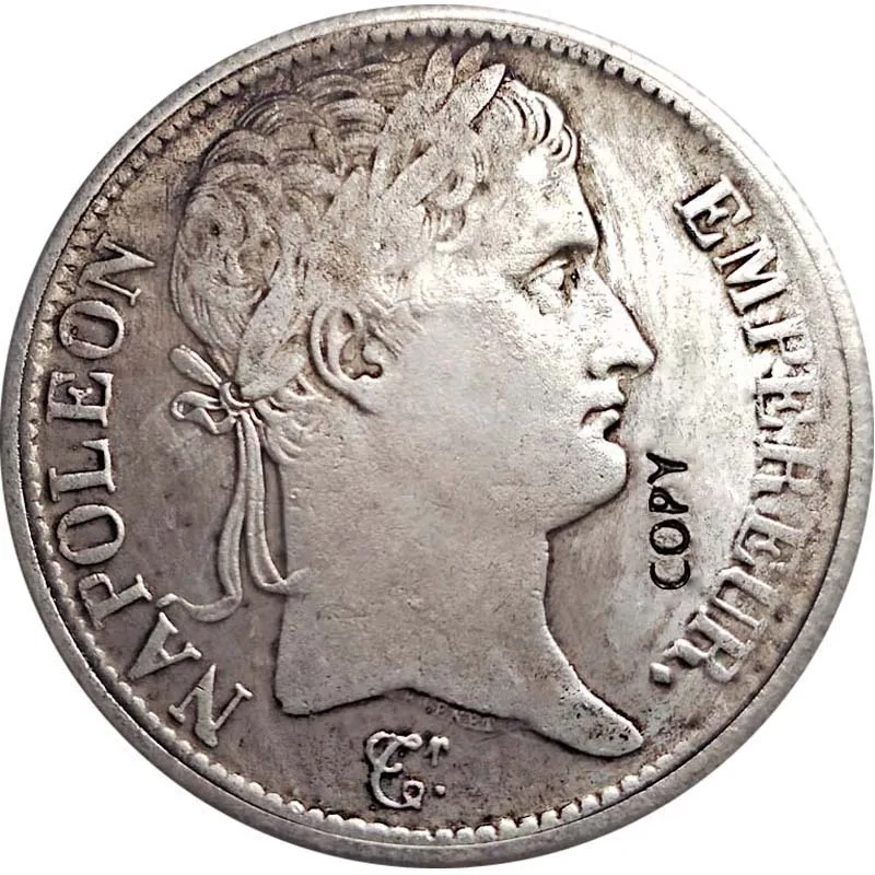 Французские монеты Наполеон 5 Франк 1812 Реплика медаль коллекционные