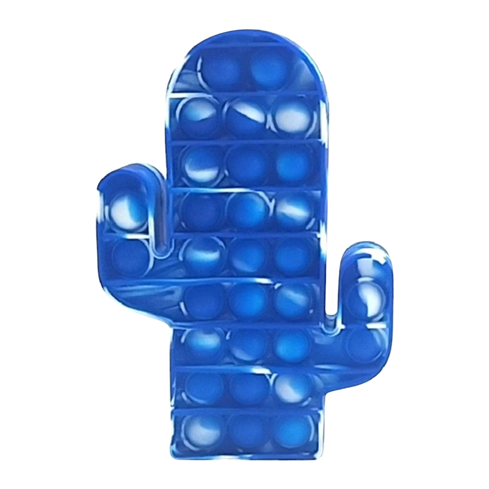 Caja de l&aacute;pices de burbujas para ni&ntilde;os, juguetes sensoriales, art&iacute;culos de papeler&iacute;a de silicona, bolsa de almacenamiento, juguetes antiestr&eacute;s para aliviar el estr&eacute;s-3