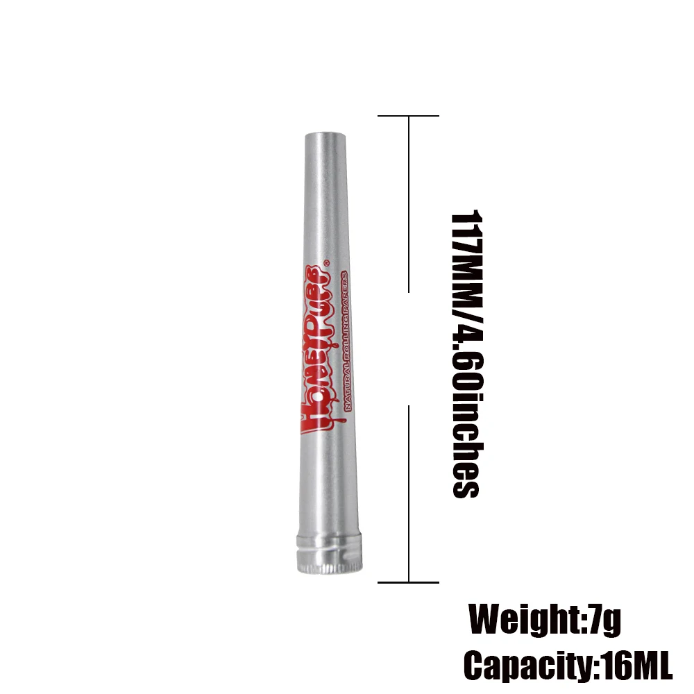 HONEYPUFF Smoking Paper Metal Tube Doob For 2 Size Rolling Smoke Airtight Smell Sealing Cone Accessories | Дом и сад