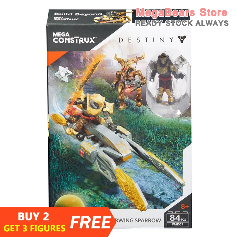 Строительные блоки Mega Bloks конструирующие Destiny FMK09 Gjallarwing Sparrow строительные