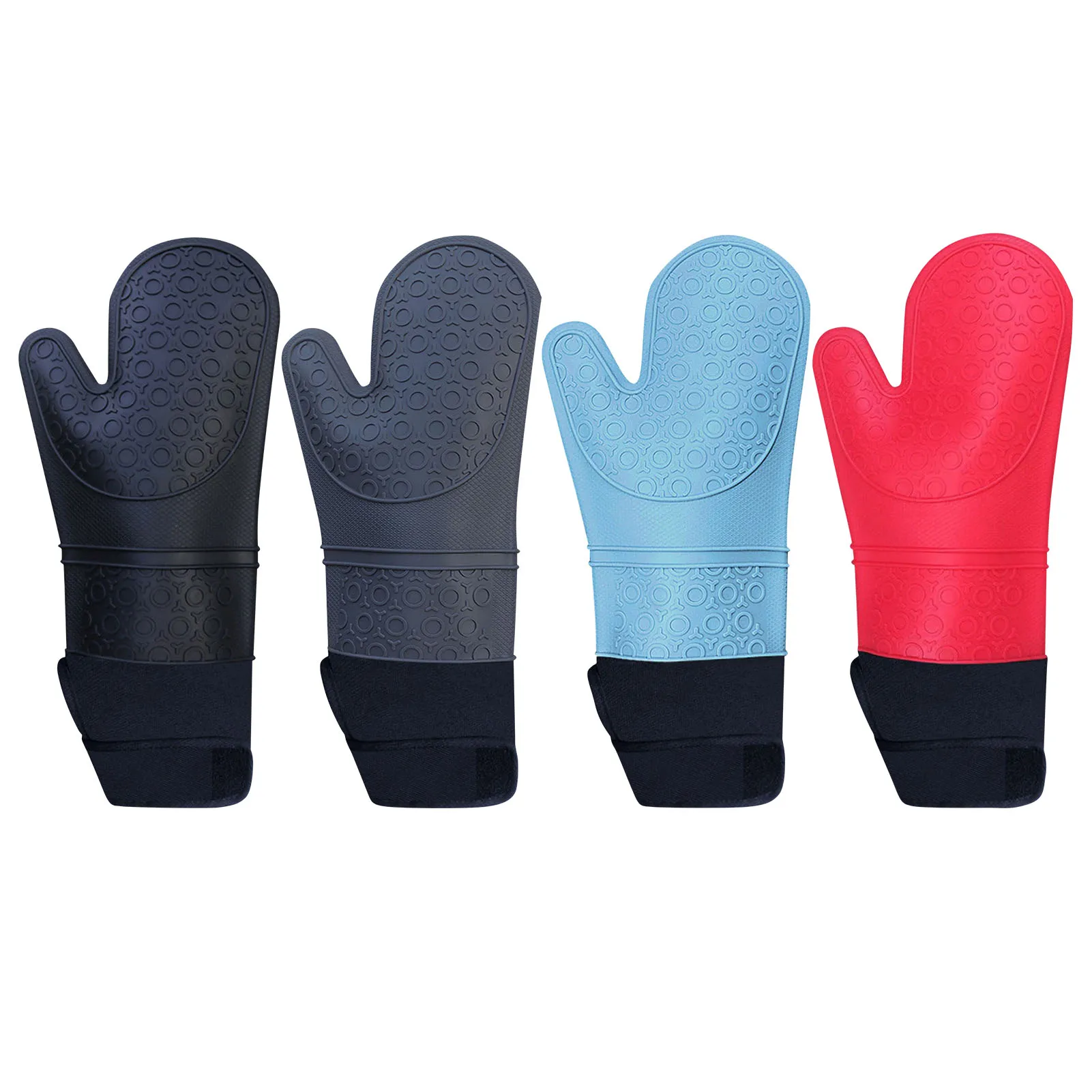 Силиконовая варежка для духовки термостойкая перчатка барбекю гриля