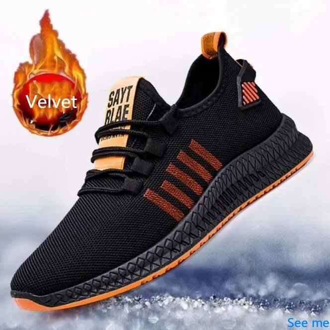2019 зимние мужские кроссовки Теплая обувь Chaussure мужская повседневная теплые