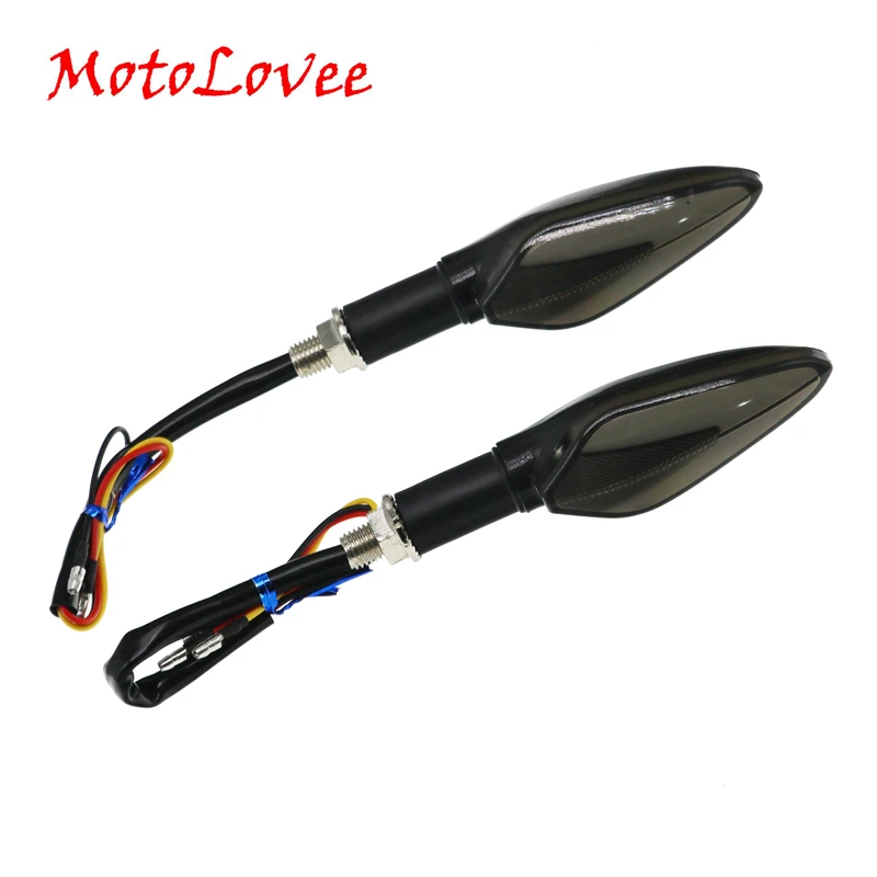 

Универсальный светодиодный поворотный сигнал для мотоцикла MotoLovee 2 Flasher 12 В, модификация мотоцикла, поворотный сигнал, передняя и задняя фар...